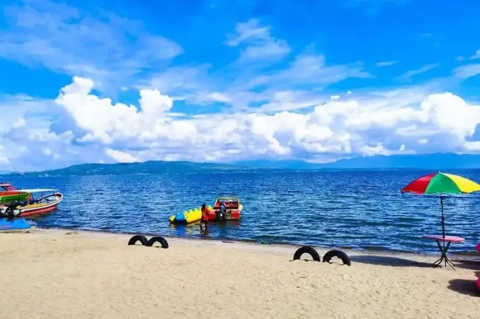 Bulbul Balige Beach, a Beautiful Beach With Charming White Sand in Toba